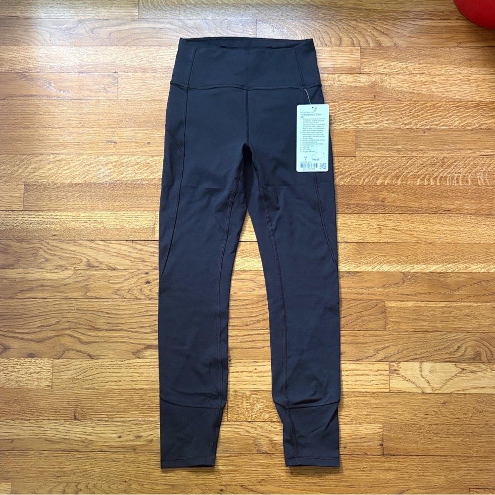 Lululemon In Movement Tight Everlux 25” black, size 4